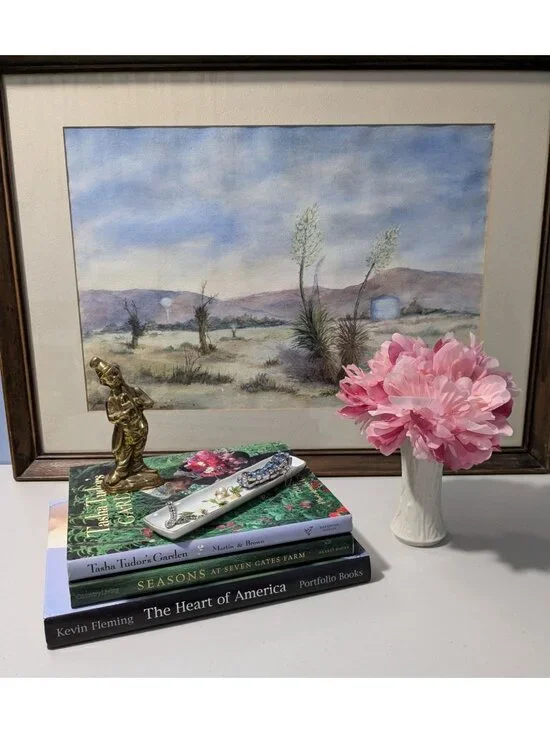 Lefton Vintage Japanese Hat pin olive relish Tray with Floral Daisy - Picture 8 of 9